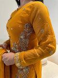 Chiffon Wedding Pret (rust)
