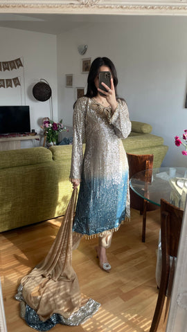 Ombre sequin