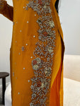 Chiffon Wedding Pret (rust)