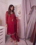 Bespoke Chiffon (maroon)