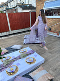 Bespoke net outfit by Sana