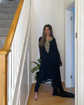 Chiffon Pret By Aisha (black)